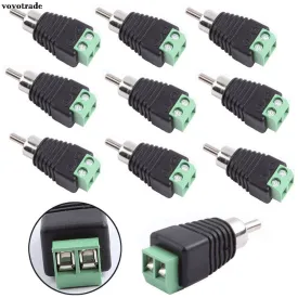 10x Phono Speaker Wire cable to Audio