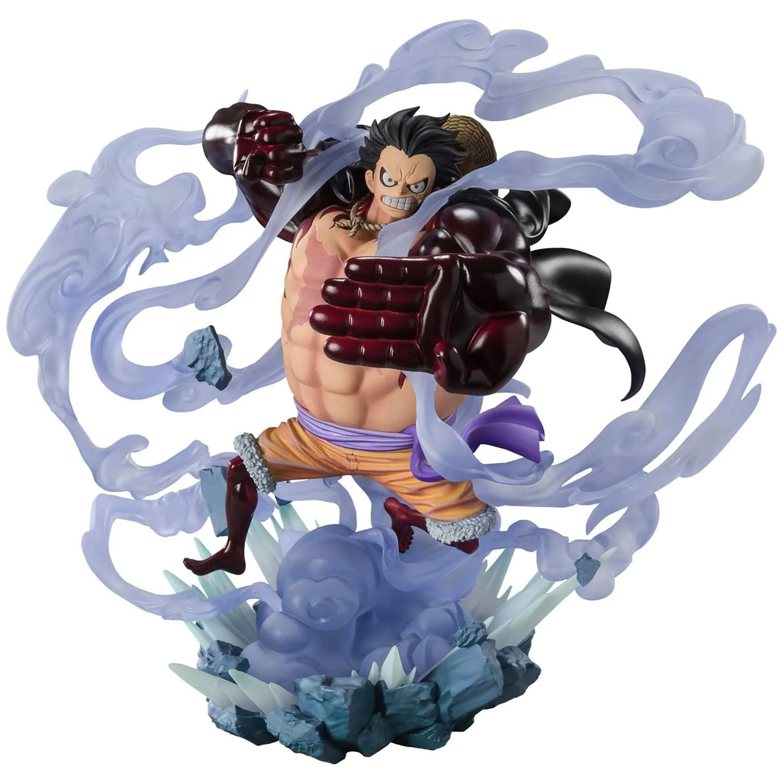 Bandai One Piece Figuarts Zero Monkey D Luffy Gear4 Battle Onigashima Figure