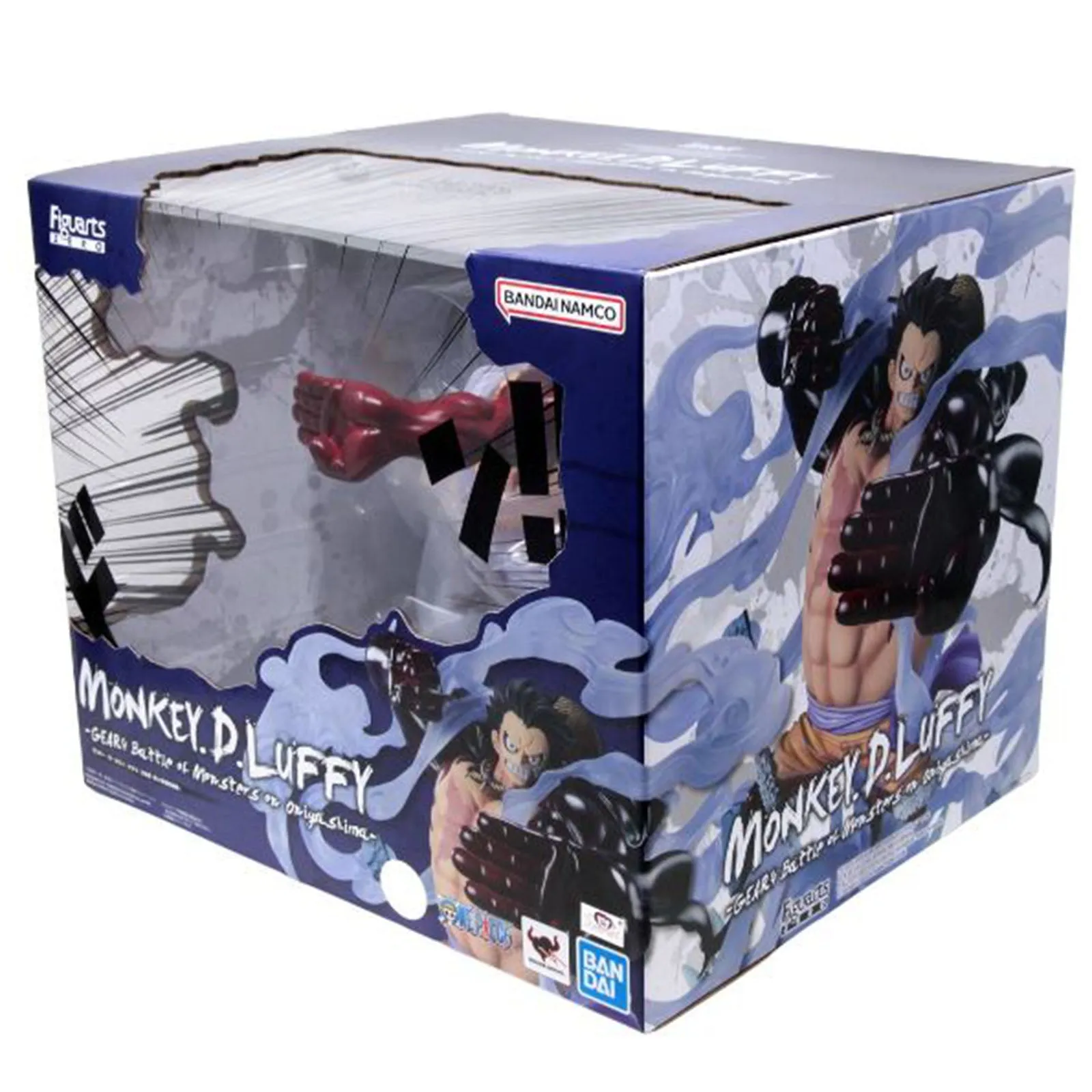 Bandai One Piece Figuarts Zero Monkey D Luffy Gear4 Battle Onigashima Figure