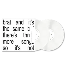 Charli XCX / brat and it's the same but there's three more songs so it's not 2xLP 140g White Vinyl