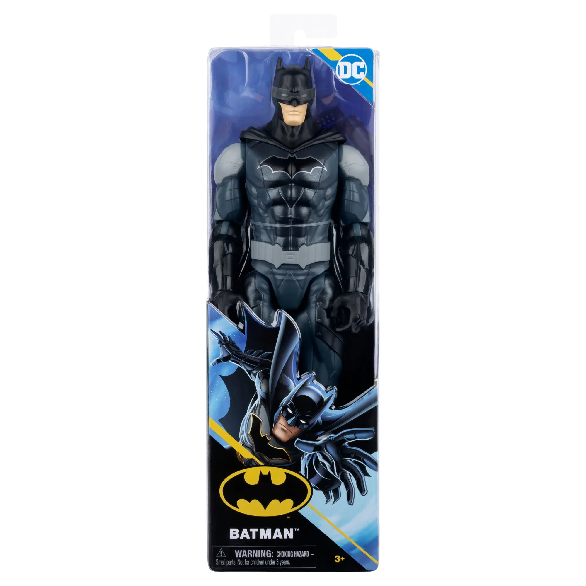 DC Batman Bat-Tech 30cm Figure Batman Black & Grey Armor With Goggles
