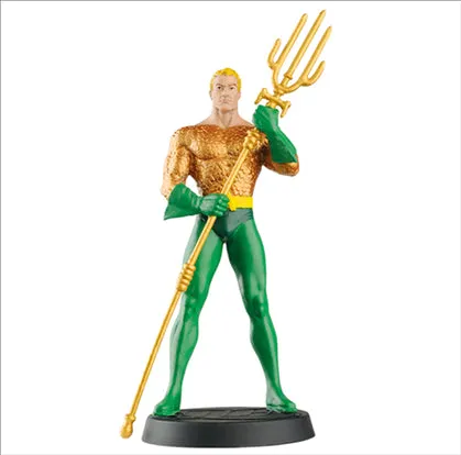 DC Superhero Collection Justice League Aquaman 1:21 Scale Model Figurine By Eaglemoss