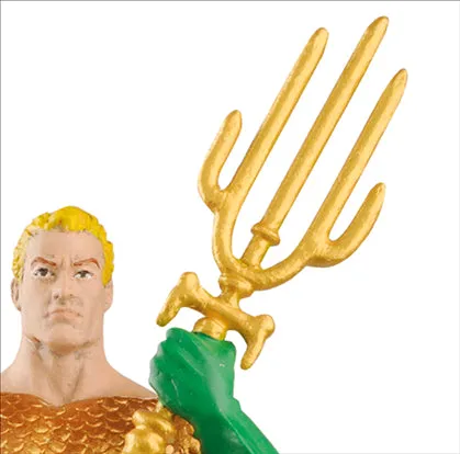 DC Superhero Collection Justice League Aquaman 1:21 Scale Model Figurine By Eaglemoss