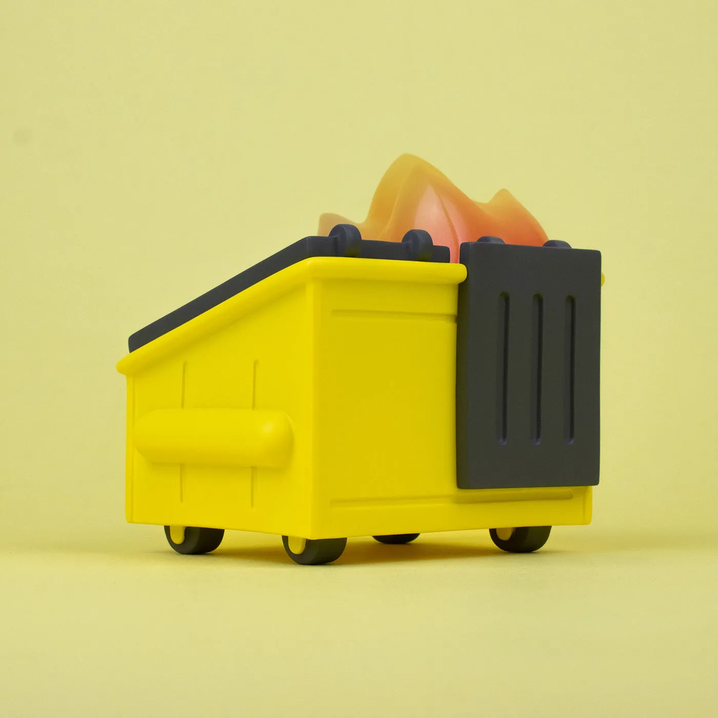 Dumpster Fire Vinyl Figure - Not so Mellow Yellow