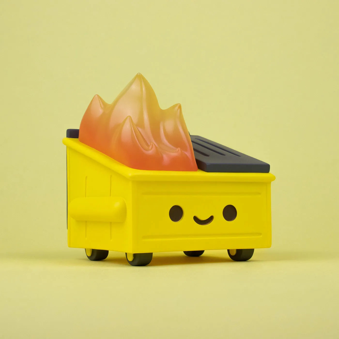 Dumpster Fire Vinyl Figure - Not so Mellow Yellow