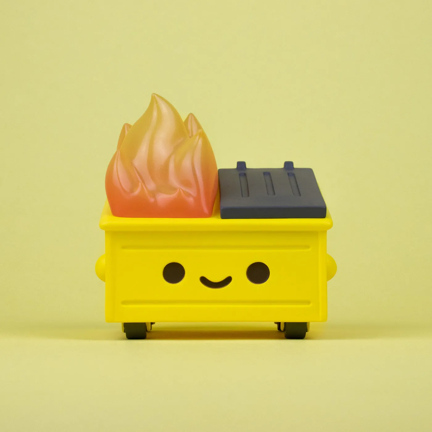 Dumpster Fire Vinyl Figure - Not so Mellow Yellow