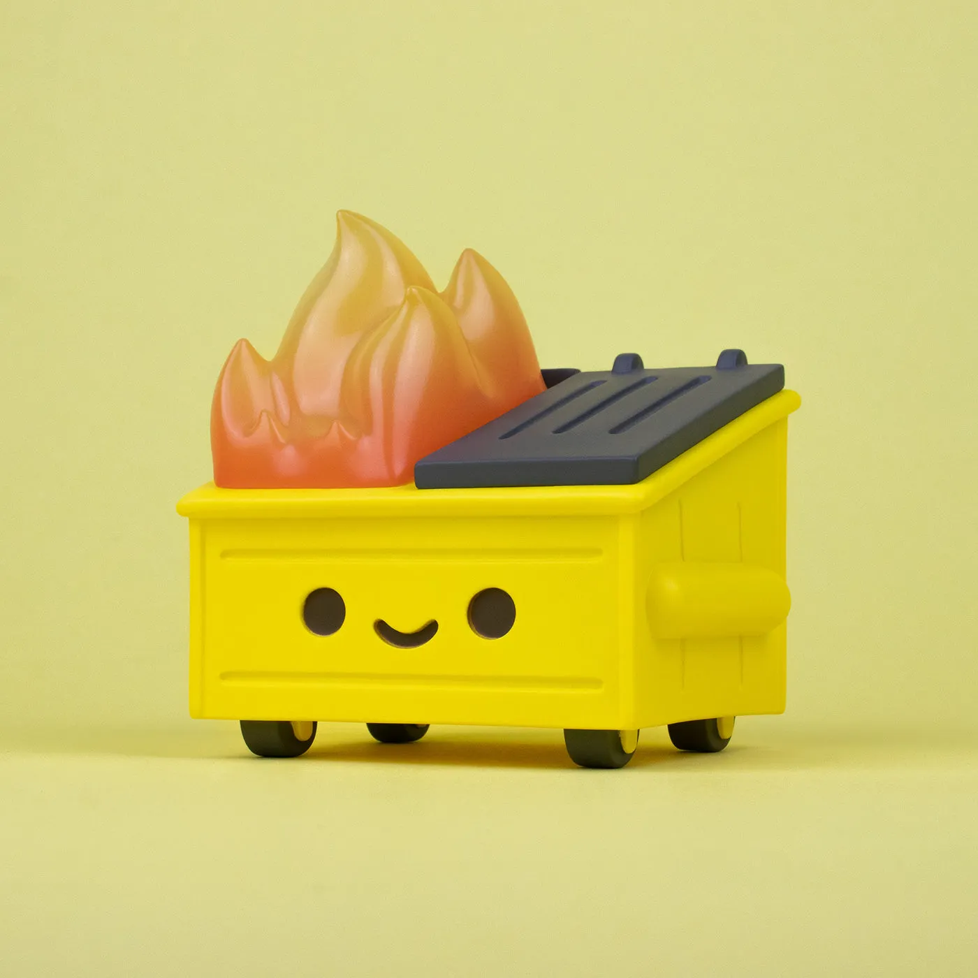 Dumpster Fire Vinyl Figure - Not so Mellow Yellow