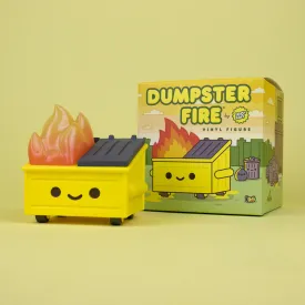 Dumpster Fire Vinyl Figure - Not so Mellow Yellow