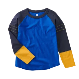 Explorer Colorblock Raglan Top