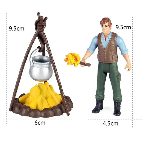 Farmyard Fun: Realistic Animal Figurines with Breeder Tools Set