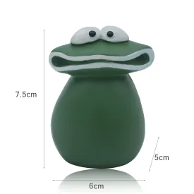 Frog Statues for Garden Big Mouth Frog Statues Waterproof Handmade,Outdoor Frog Decoration Garden Frog Statues Suitable for Decorating Courtyards, Balconies, and Lawns - Animal Gardening Gifts