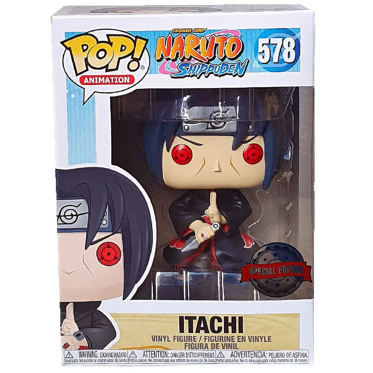 Funko POP! Naruto - Itachi with Kunai Collectible Figure (Alliance Entertainment Exclusive)