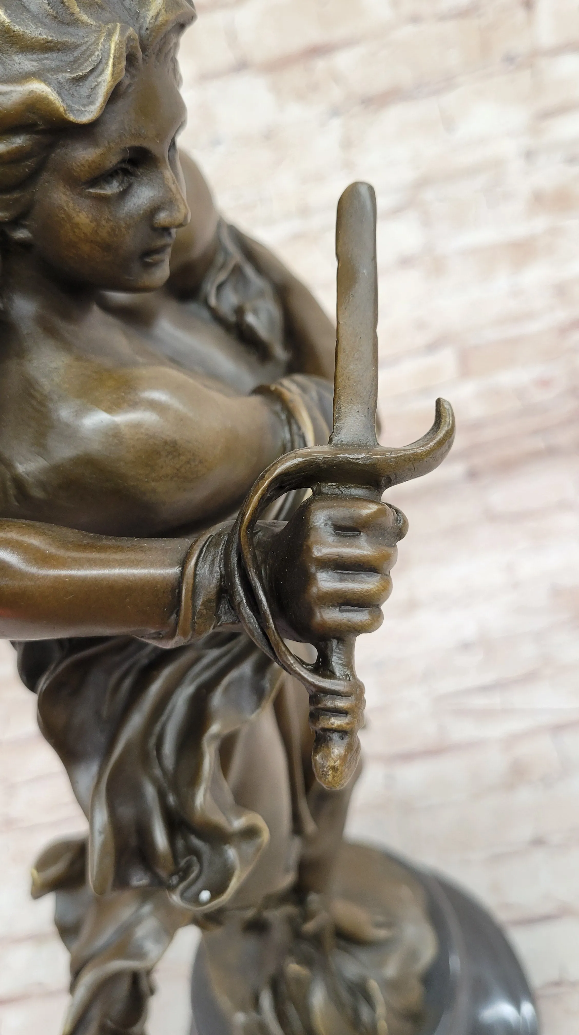 Gloria Victis by Mercie - French Bronze Sculpture of Angel Carrying Fallen Soldier
