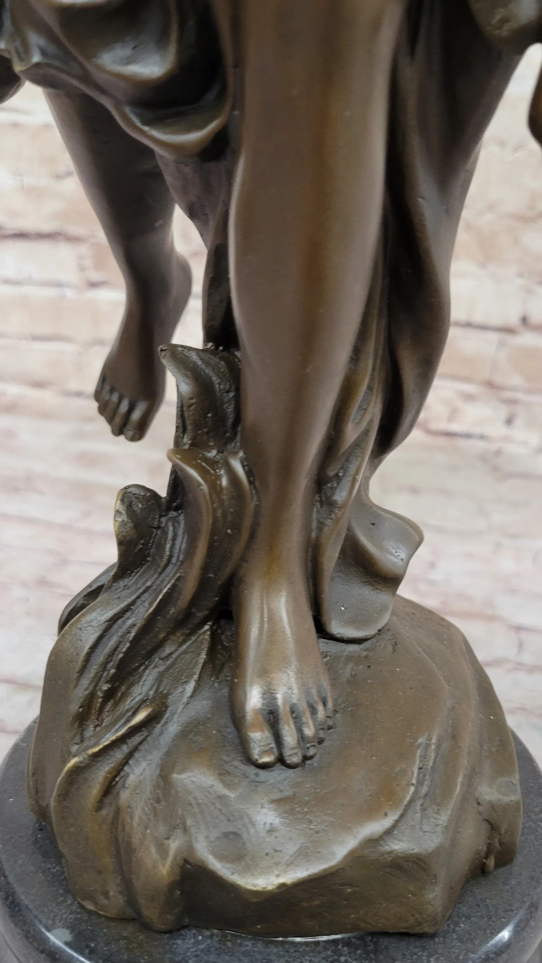 Gloria Victis by Mercie - French Bronze Sculpture of Angel Carrying Fallen Soldier