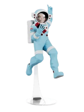 Gorillaz Noodle Astronauts Music Figure Art Toy by SuperPlastic