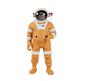 Gorillaz Russel Astronauts Music Figure Art Toy by SuperPlastic