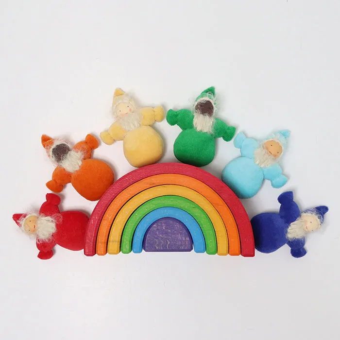 Grimm's Felt Rainbow Gnome Blue