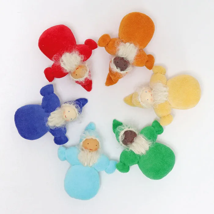 Grimm's Felt Rainbow Gnome Blue