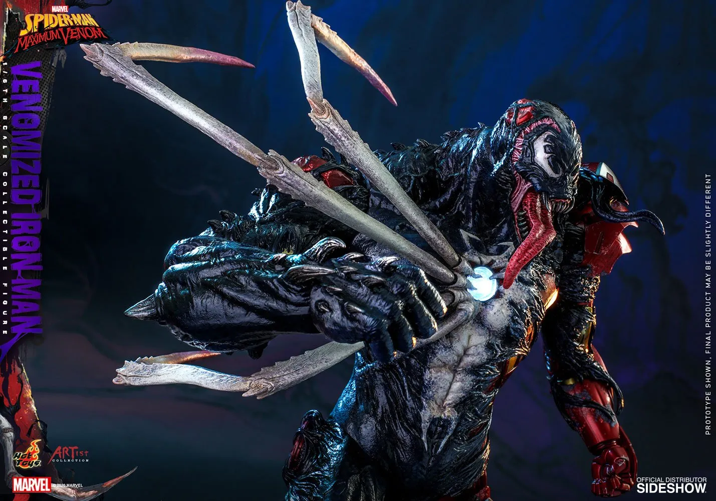 Hot Toys 1/6 Scale Figure - Venomized Iron Man (Spider-Man: Maximum Venom)