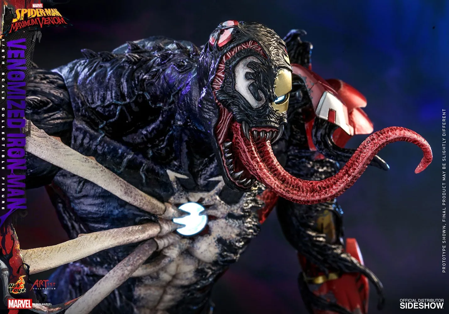 Hot Toys 1/6 Scale Figure - Venomized Iron Man (Spider-Man: Maximum Venom)