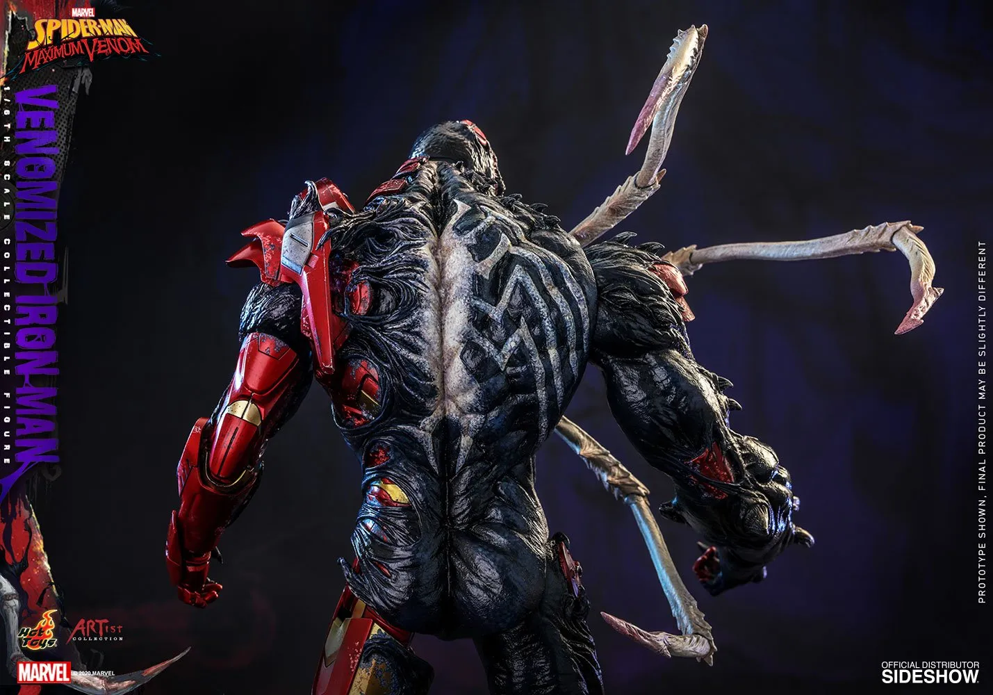Hot Toys 1/6 Scale Figure - Venomized Iron Man (Spider-Man: Maximum Venom)