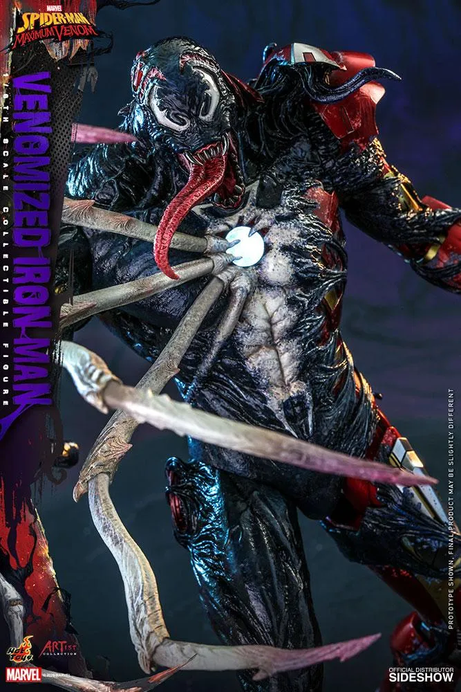 Hot Toys 1/6 Scale Figure - Venomized Iron Man (Spider-Man: Maximum Venom)