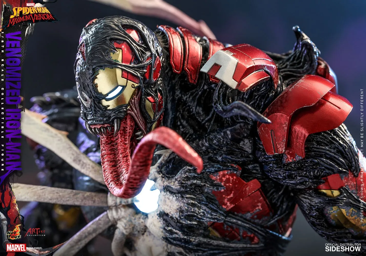 Hot Toys 1/6 Scale Figure - Venomized Iron Man (Spider-Man: Maximum Venom)