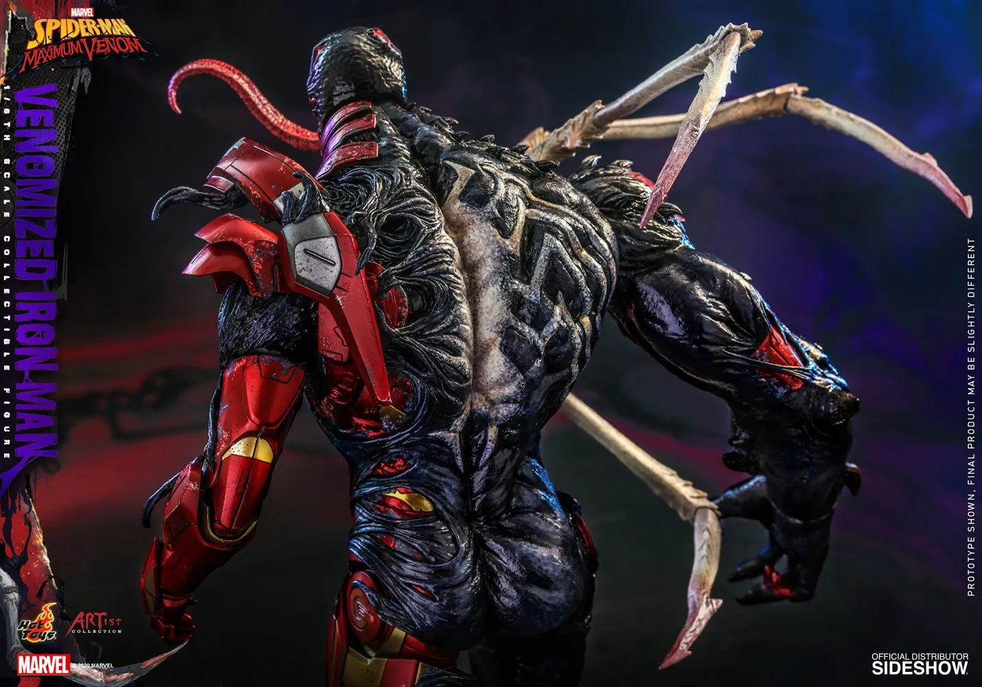 Hot Toys 1/6 Scale Figure - Venomized Iron Man (Spider-Man: Maximum Venom)