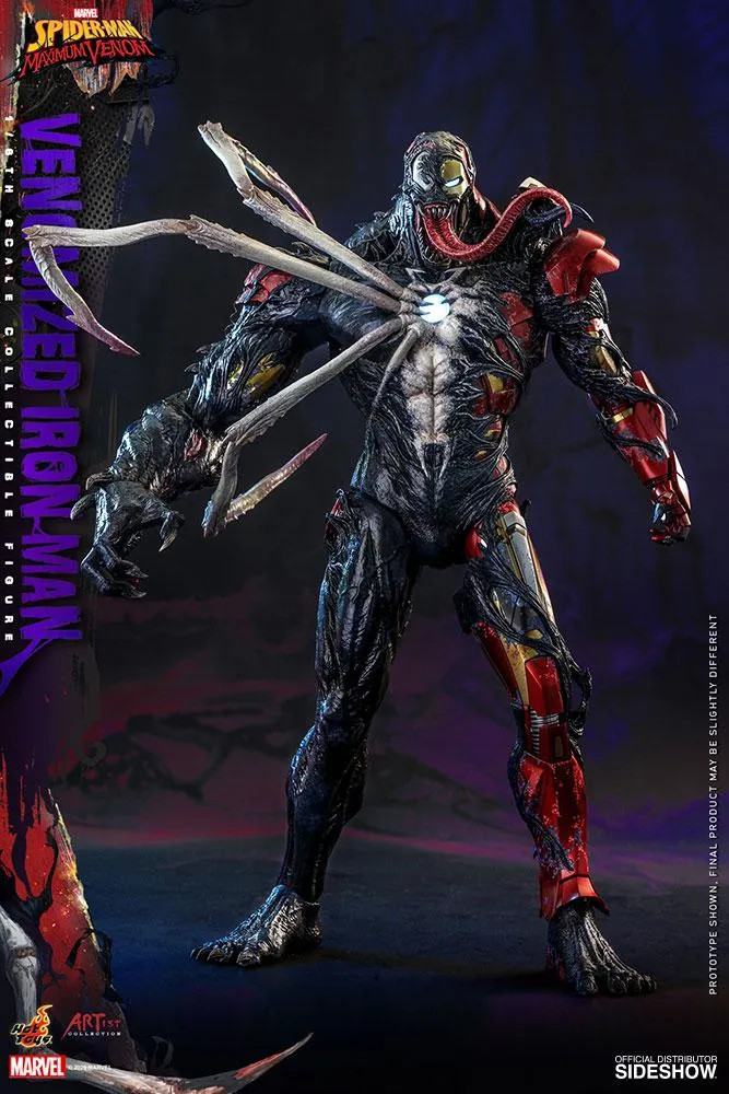 Hot Toys 1/6 Scale Figure - Venomized Iron Man (Spider-Man: Maximum Venom)