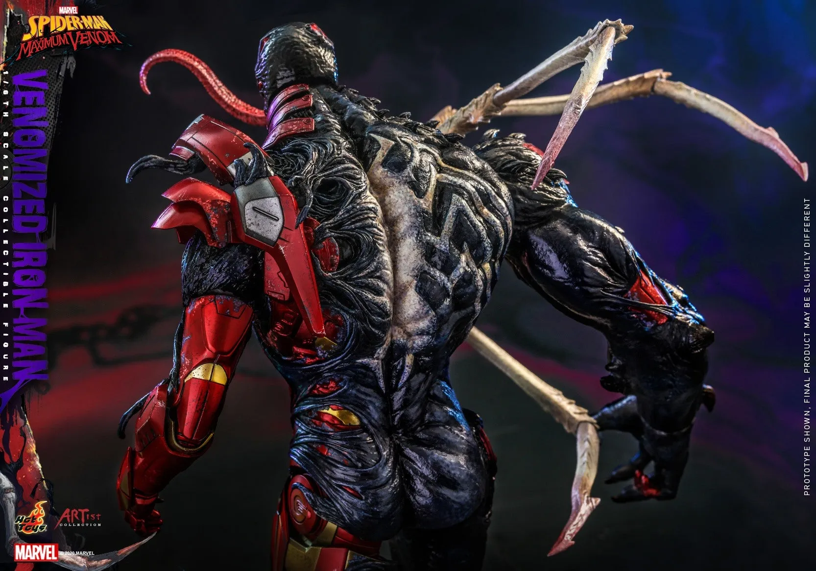 Hot Toys - AC04 - Marvel’s Spider-Man: Maximum Venom -  1/6th Venomized Iron Man Collectible Figure