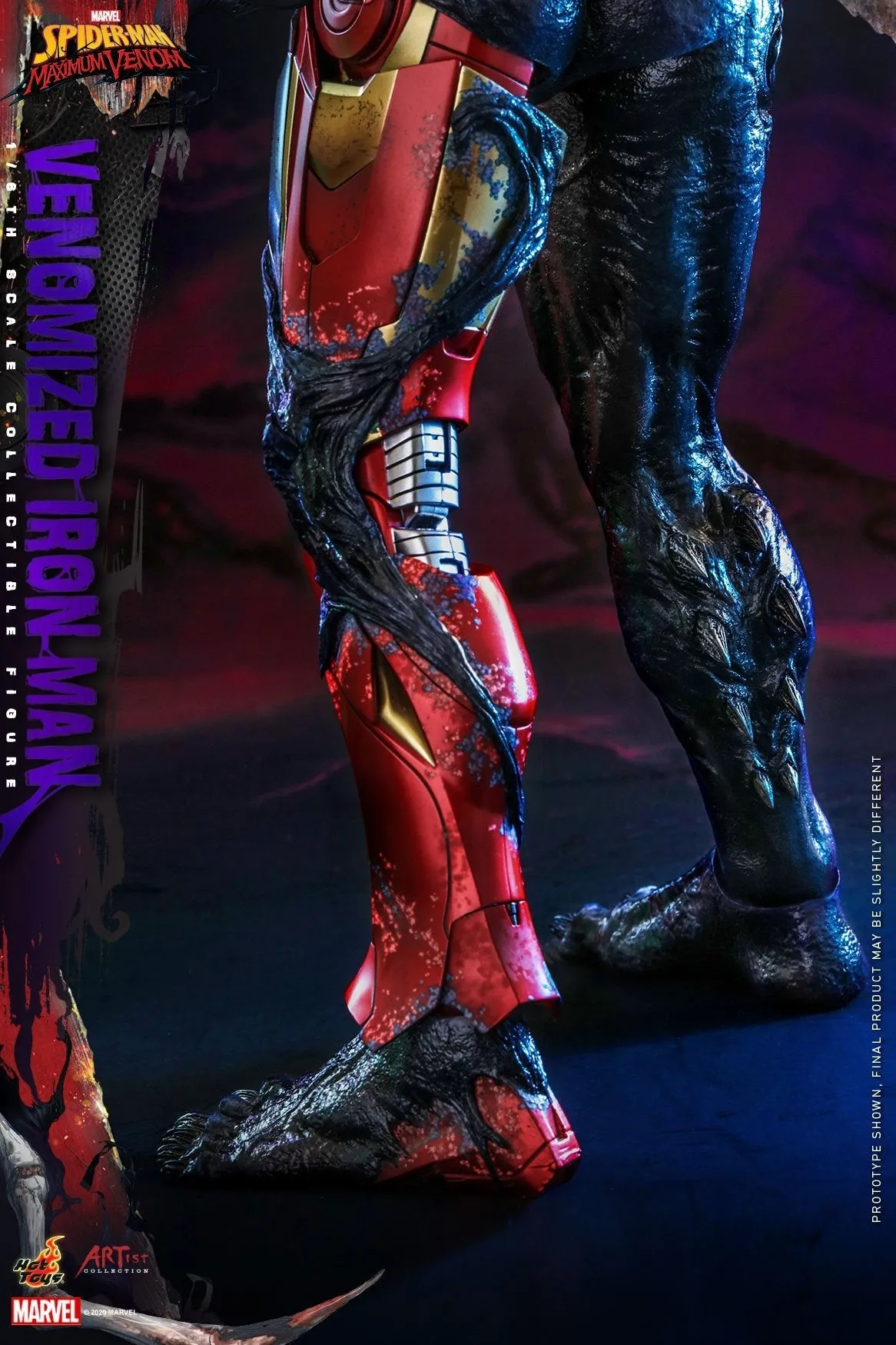 Hot Toys - AC04 - Marvel’s Spider-Man: Maximum Venom -  1/6th Venomized Iron Man Collectible Figure