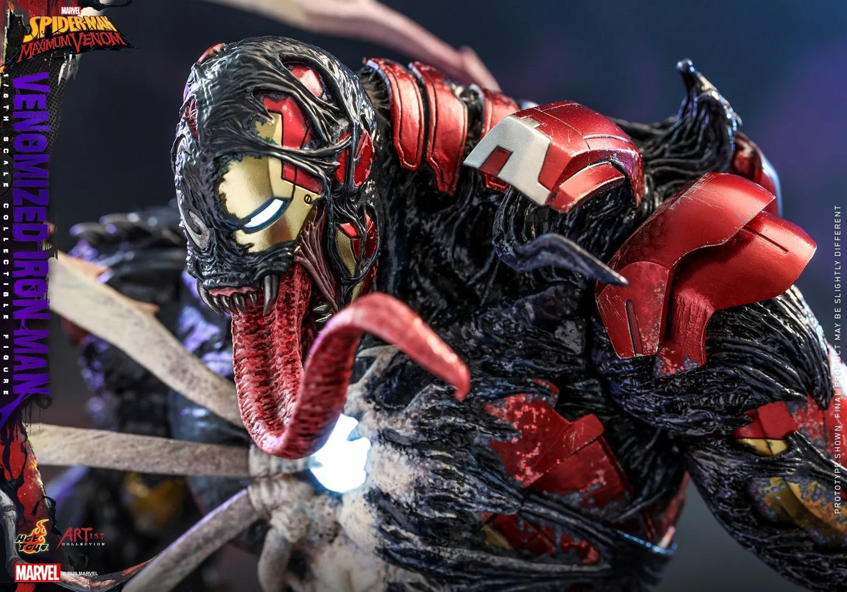 Hot Toys - AC04 - Marvel’s Spider-Man: Maximum Venom -  1/6th Venomized Iron Man Collectible Figure