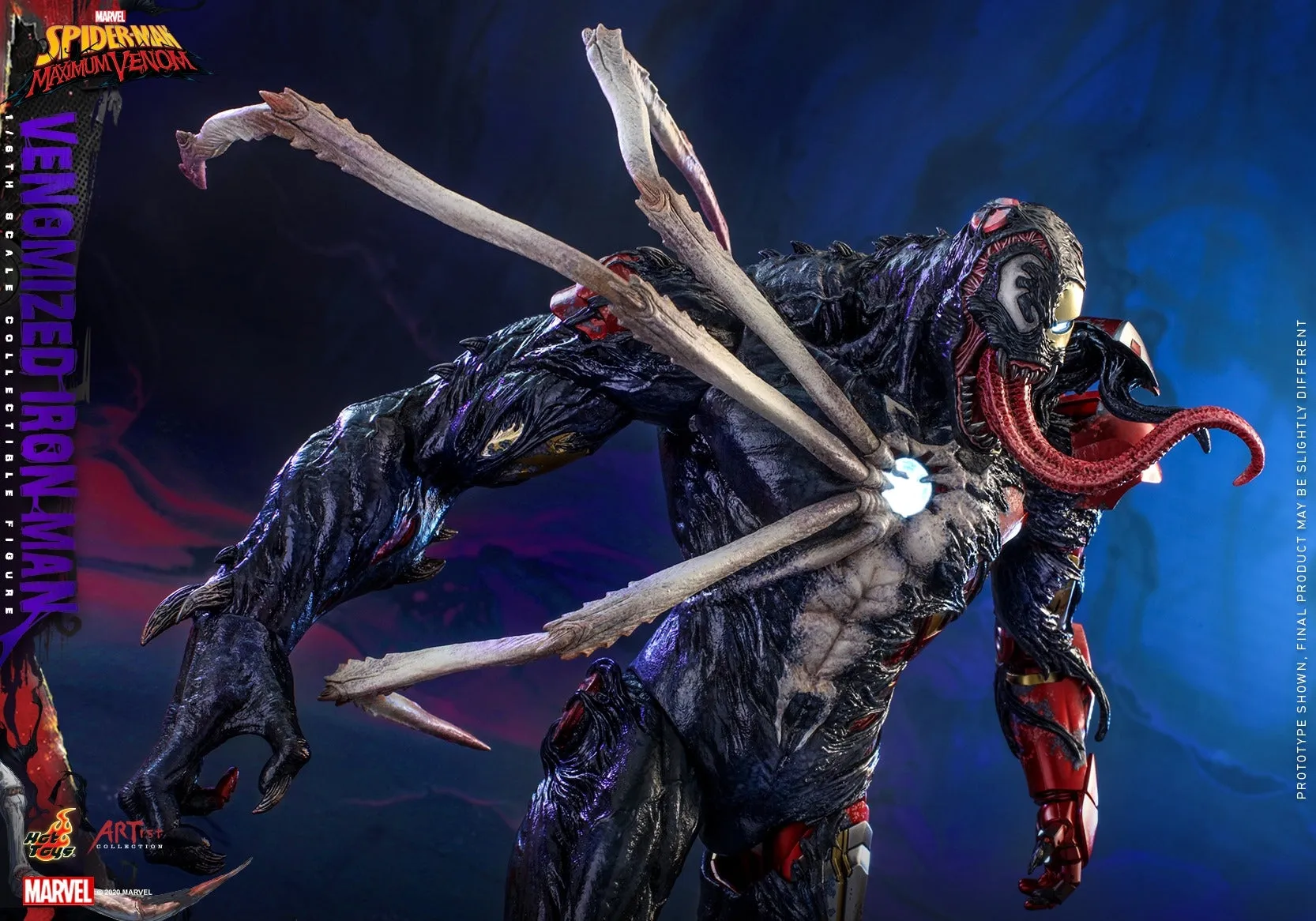 Hot Toys - AC04 - Marvel’s Spider-Man: Maximum Venom -  1/6th Venomized Iron Man Collectible Figure