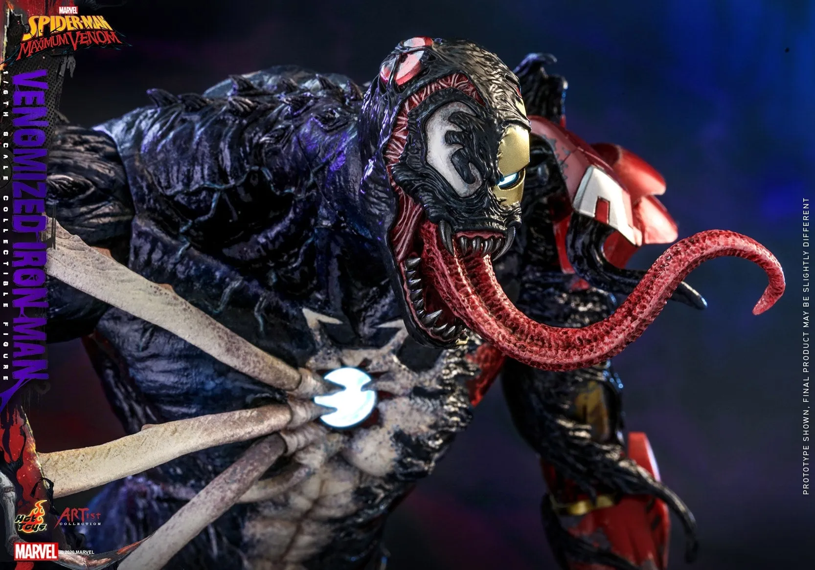 Hot Toys - AC04 - Marvel’s Spider-Man: Maximum Venom -  1/6th Venomized Iron Man Collectible Figure
