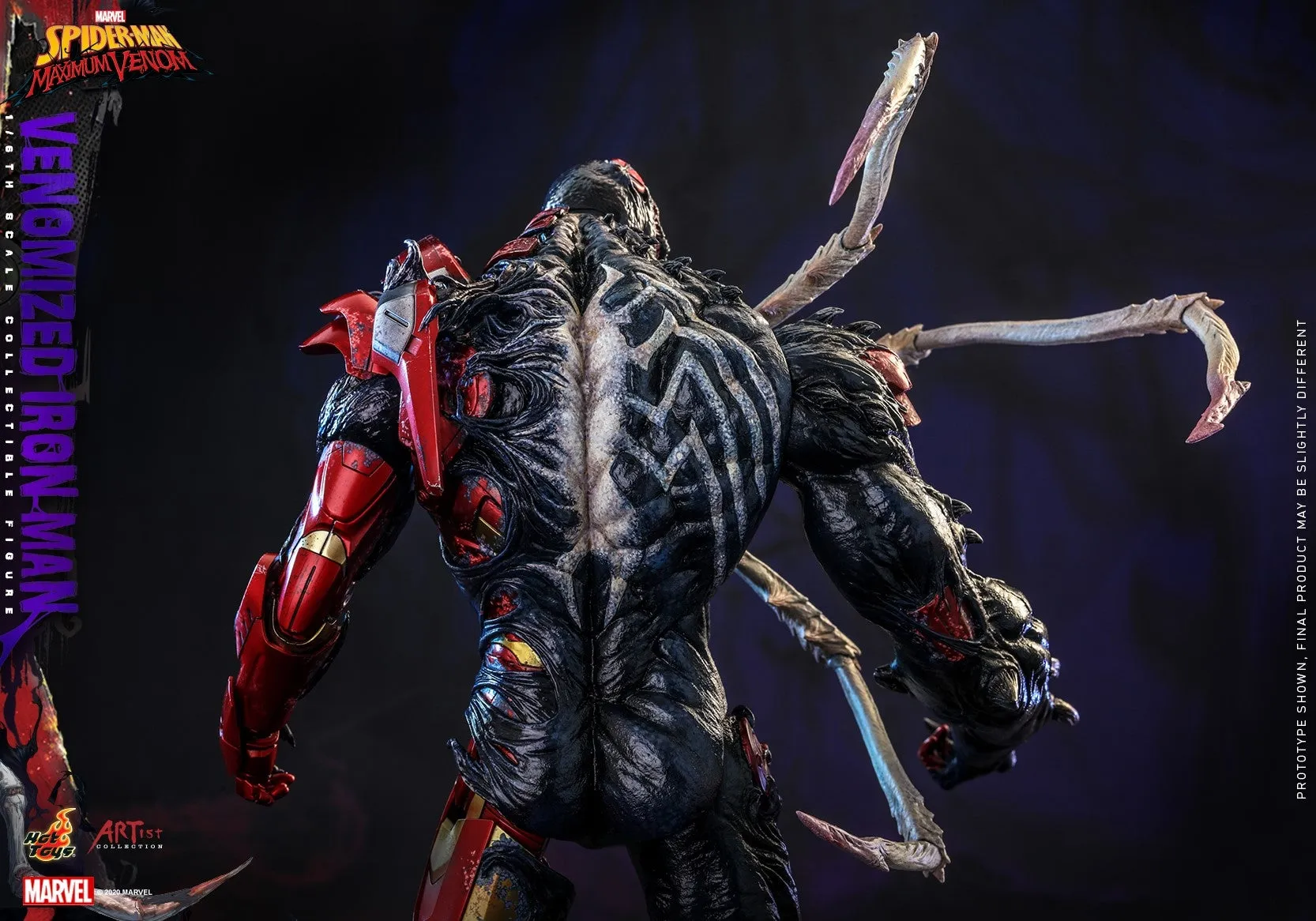 Hot Toys - AC04 - Marvel’s Spider-Man: Maximum Venom -  1/6th Venomized Iron Man Collectible Figure