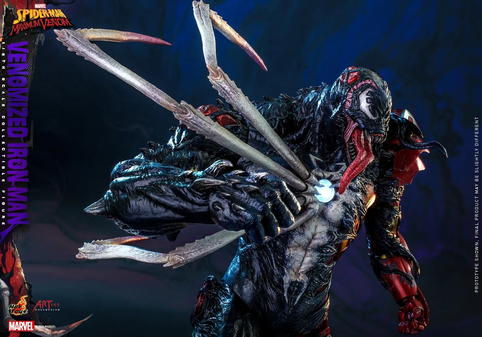 Hot Toys - AC04 - Marvel’s Spider-Man: Maximum Venom -  1/6th Venomized Iron Man Collectible Figure