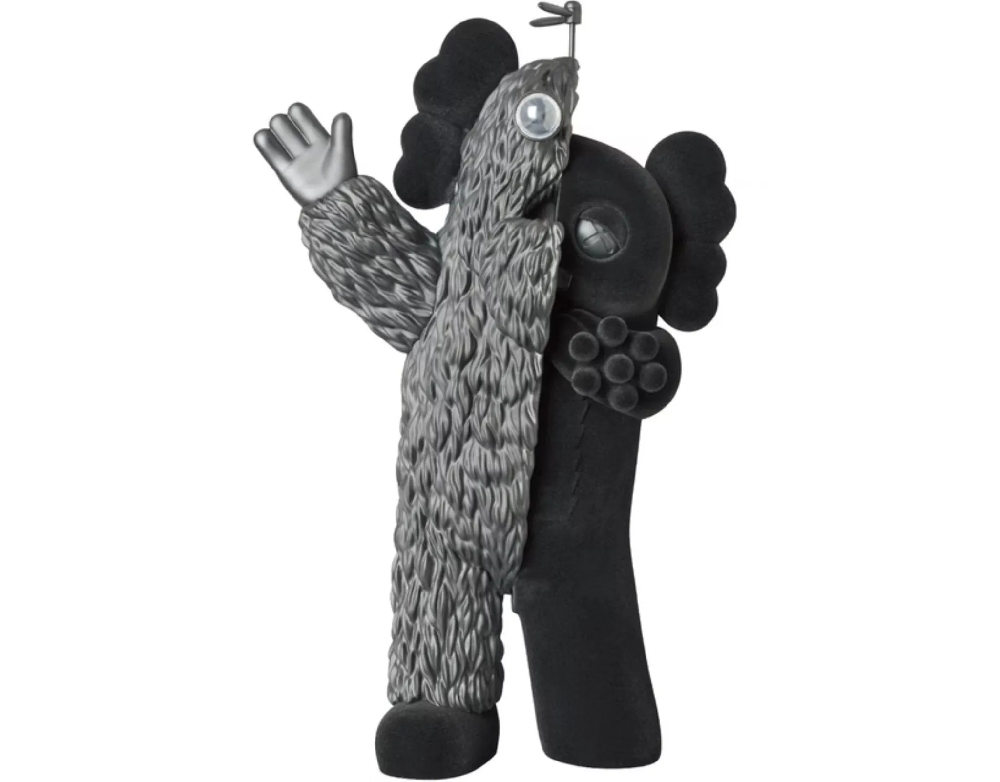 Kachamukku- Black Fine Art Toy by Kaws- Brian Donnelly