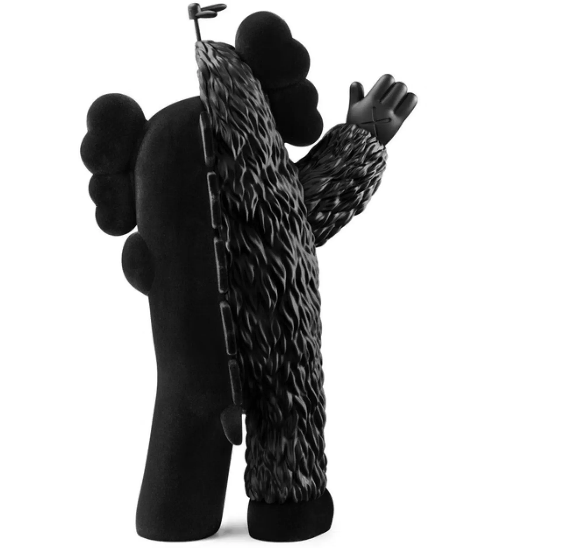 Kachamukku- Black Fine Art Toy by Kaws- Brian Donnelly