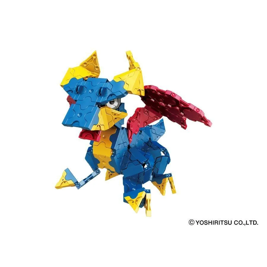 LaQ Mystical Beast DRAGON - 5 Models, 260 Pieces