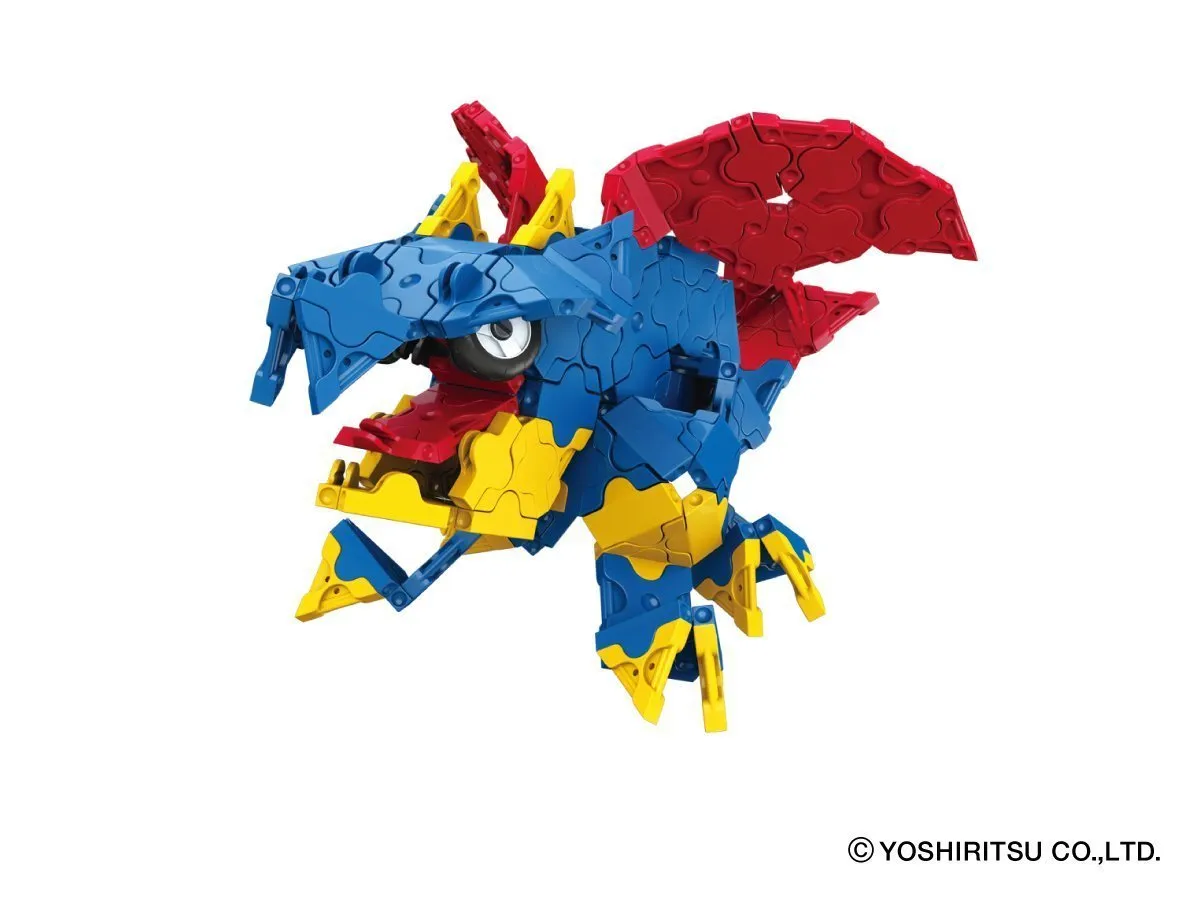 LaQ Mystical Beast DRAGON - 5 Models, 260 Pieces