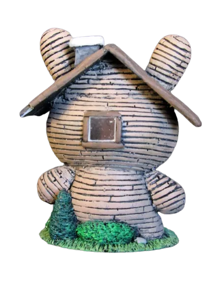 Log Cabin Original Dunny Town Art Toy by Task One