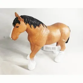 MOJO Clydesdale Horse Brown Animal Figure 387070