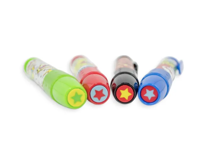 Ooly - Click-It Erasers Comic Attack 4 Colors