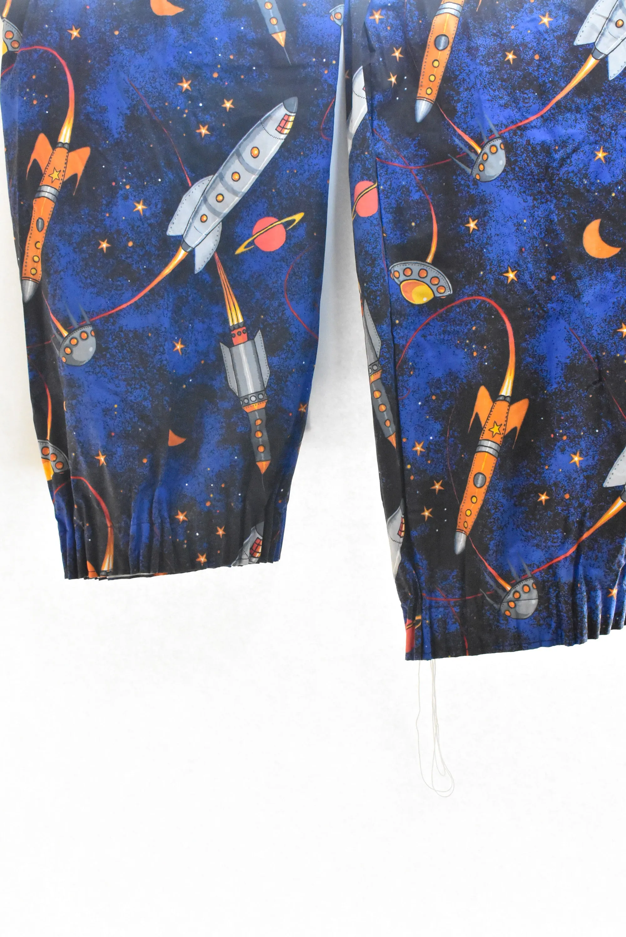Pair of thermal 'Rocketman' curtains, 140cm x 155cm