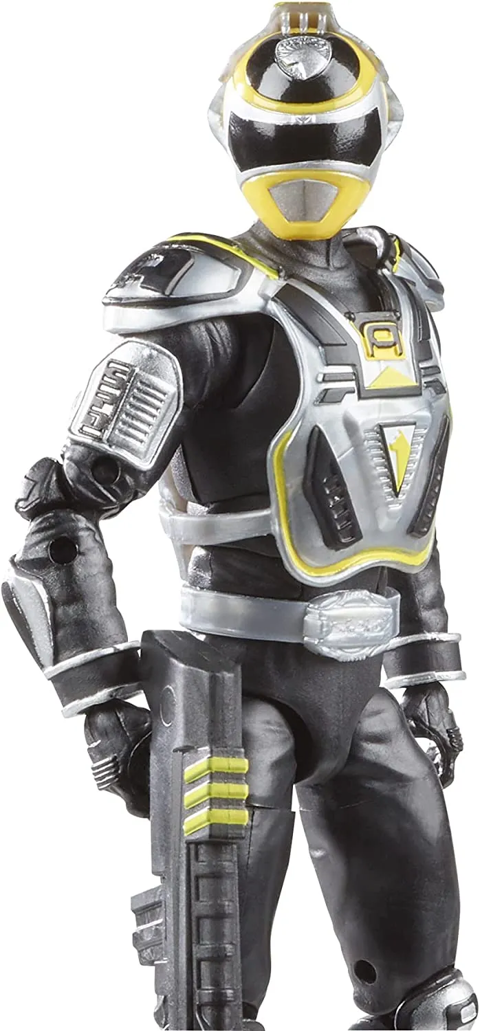 Power Rangers Lightning SPD A Squad Black/Yellow Action Figure