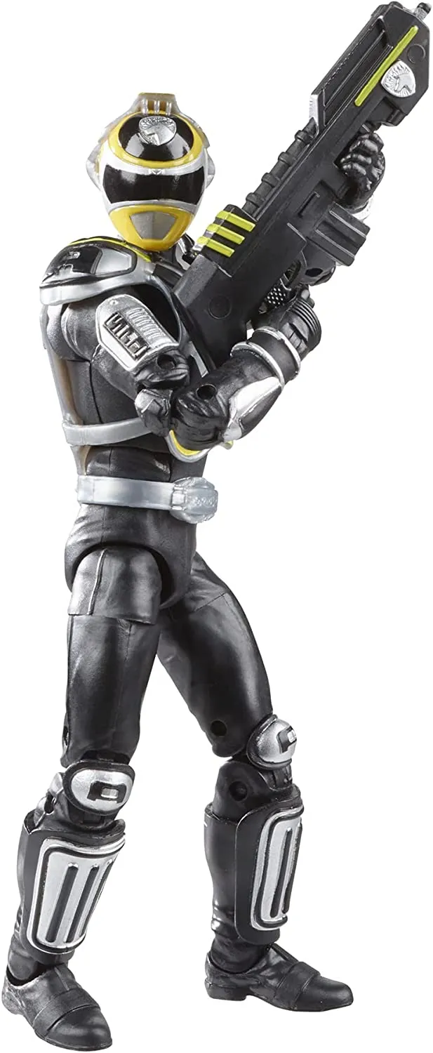 Power Rangers Lightning SPD A Squad Black/Yellow Action Figure