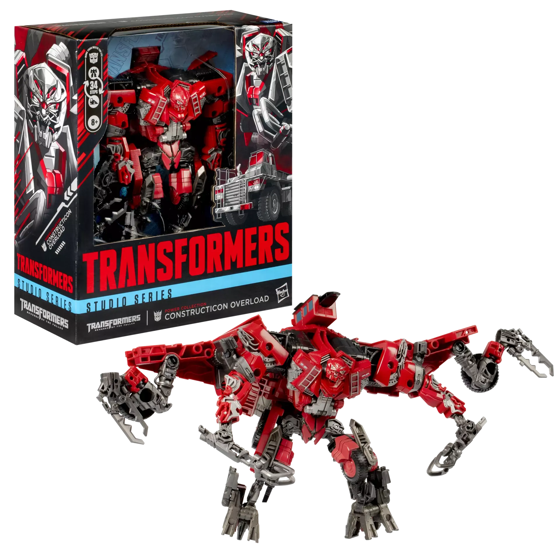 [PRE-ORDER] Transformers: Studio Series - More Than Meets The Eye Collection Constructicon Overload Action Figure (G1091)