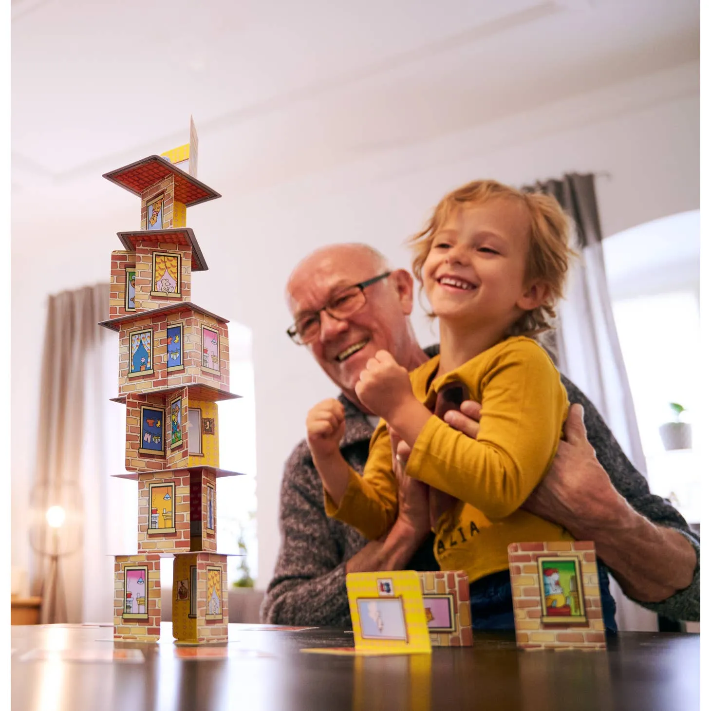 Rhino Hero Stacking Card Game by Haba