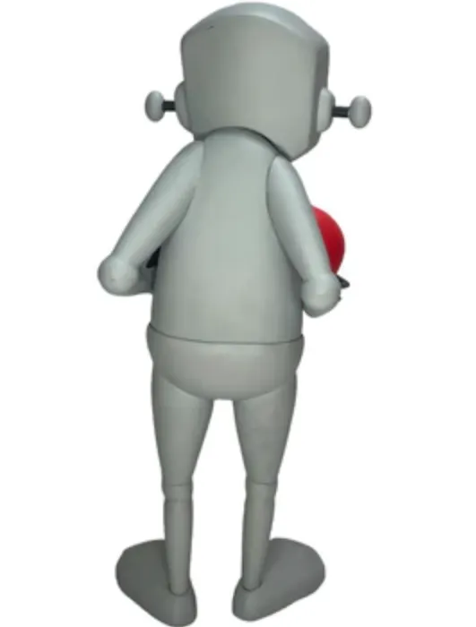 Robot With Heart Art Toy by Chris RWK- Robots Will Kill