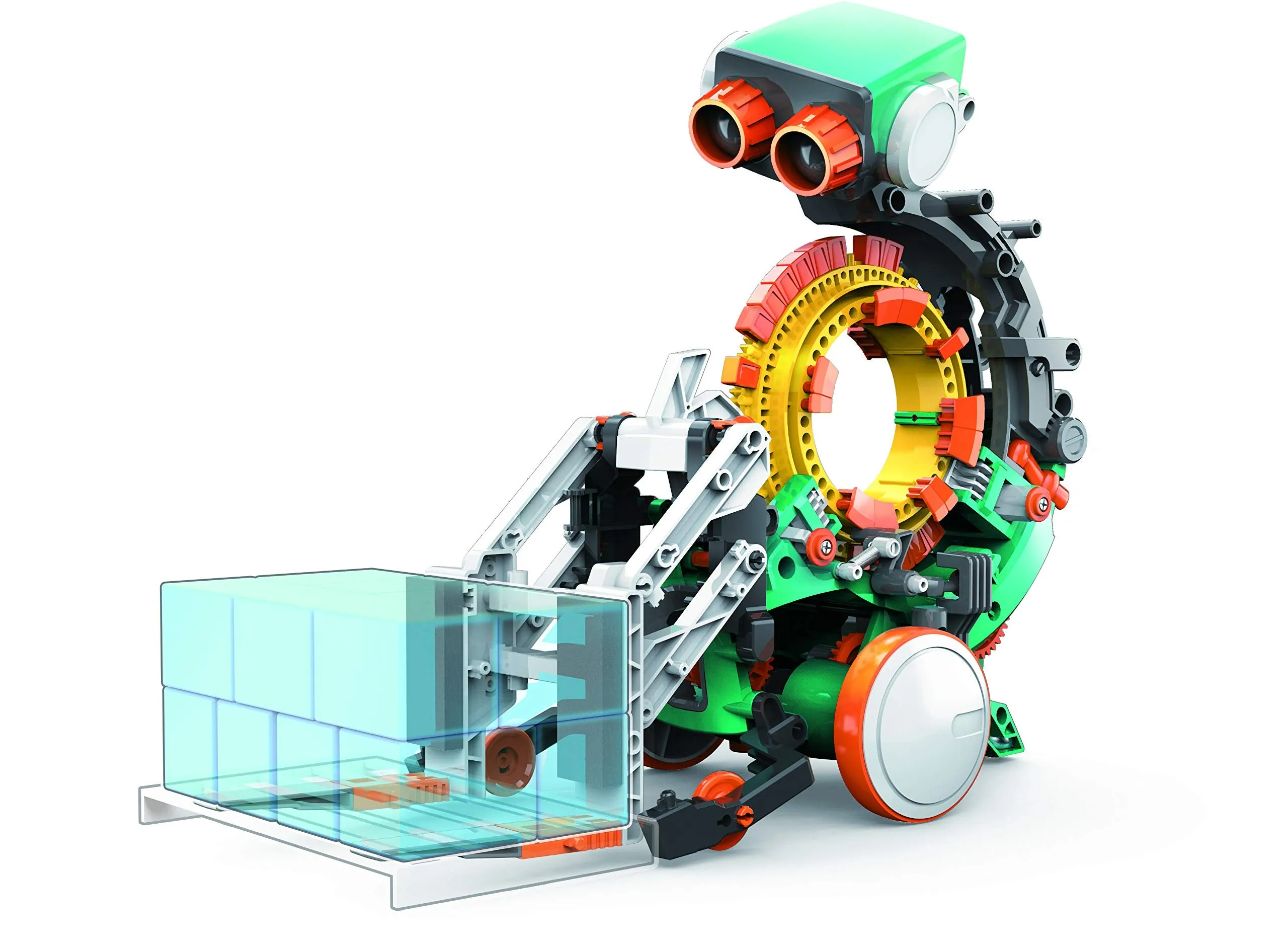 Snap Circuits Teach Tech Mech 5, Mechanical Coding Robot